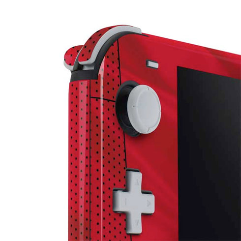 NHL Detroit Red Wings Home Jersey Nintendo Switch Lite Skin